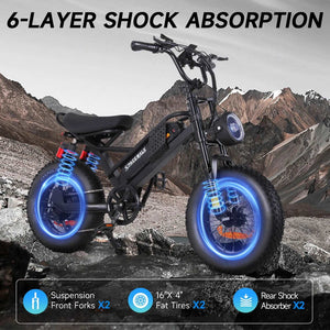 SpaceWalk M6 Electric Bike ‎for Teens