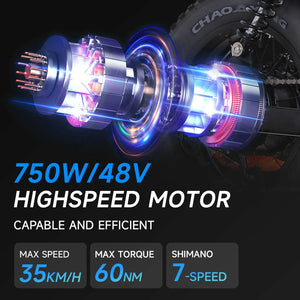 SpaceWalk M6 Electric Bike ‎for Teens